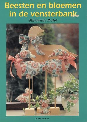 Beesten en bloemen in de vensterbank Marianne Perlot